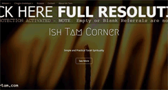 Desktop Screenshot of ish-tam.com